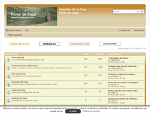 Tablet Screenshot of forosdecaza.com